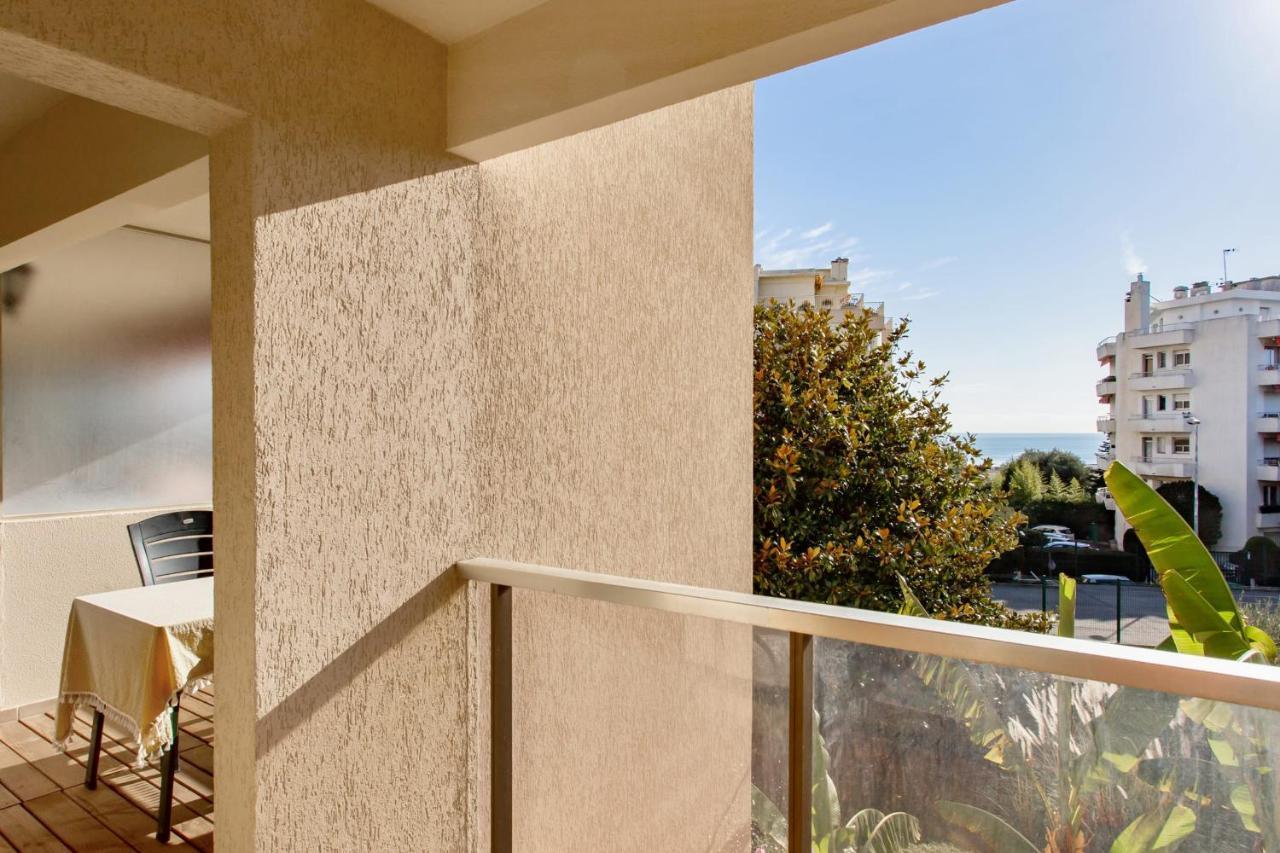Classy Studio With Ac And Seaview Balcony In Nice Near Beach - Welkeys Dış mekan fotoğraf
